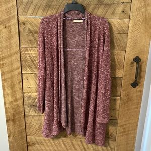 Open front cardigan
